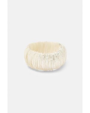 Pull&Bear Bracelet Effet Nacre - Blanc