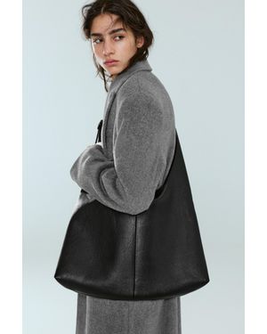 Pull&Bear Sac Cabas À Boucle - Gris