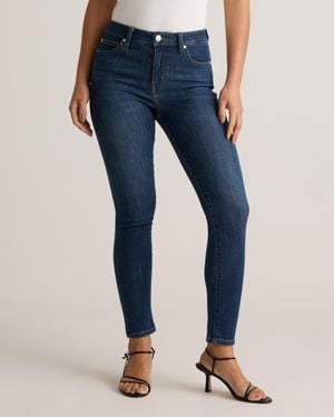 Quince Bella Stretch Skinny Jeans, Organic Cotton - Blue