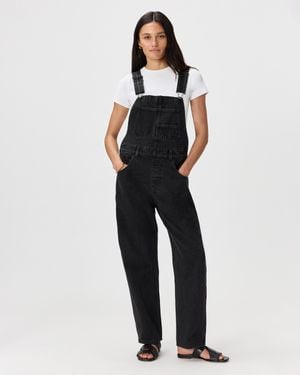 Quince 100% Organic Denim Overalls, Organic Cotton - Blue