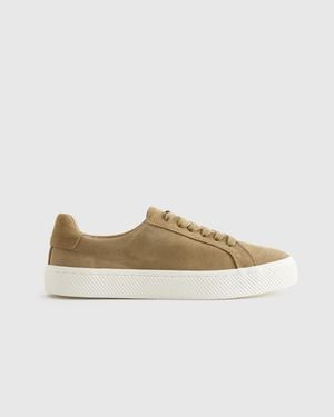 Quince Italian Suede Everyday Sneaker, Suede Leather - Multicolor