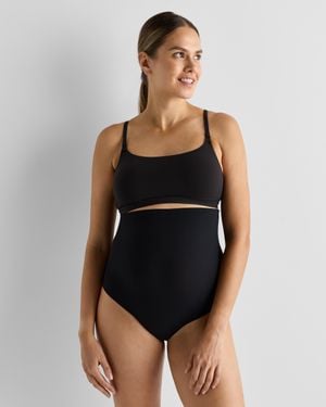 Quince Second Skin Nursing Scoop Bralette, Nylon - Black