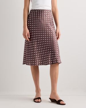 Quince Skirt, Silk - Red