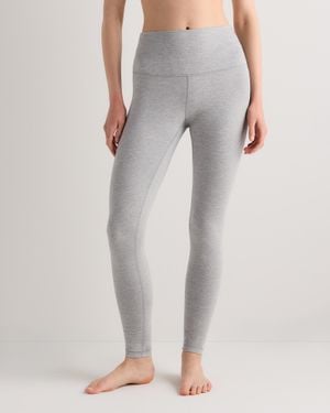 Quince Ultra-Soft High-Rise Legging, Recycled Polyester - Gray