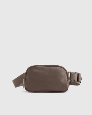 Quince Revive Nylon Belt Bag - Brown