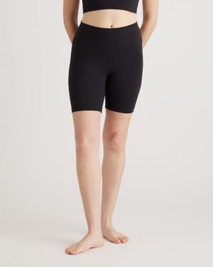 Quince Ultra-Form Bike Shorts, Nylon/Spandex - Black