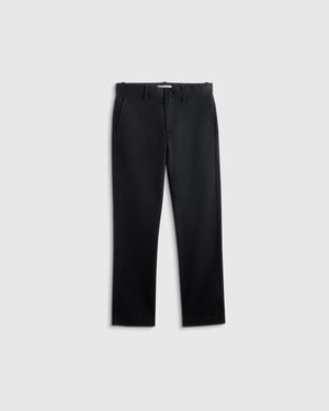Quince Boys Stretch Classic Chino, Organic Cotton - Black