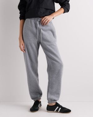 Quince Everyday Fleece Sweatpants, Organic Cotton - Gray