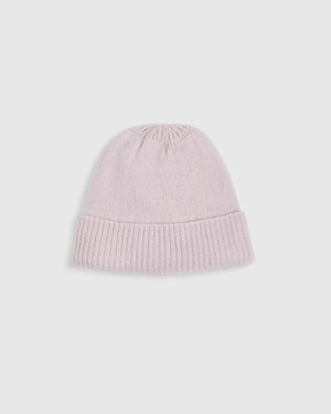 Quince Washable Cashmere Beanie - Pink