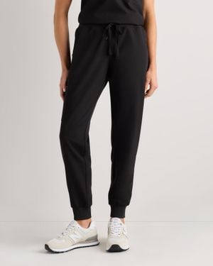 Quince Aeraflex Scrub Sweatpants, Recycled Polyester - Black