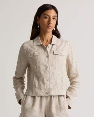 Quince 100% European Linen Jacket - Natural