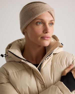 Quince Cashmere Twist Headband - Brown
