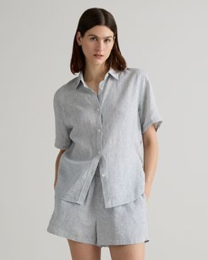 Quince 100% European Linen Shorts Pajama Set - Natural