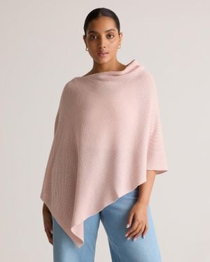 Quince Lightweight Cotton Cashmere Nursing Shawl, Organic Cotton - Multicolor
