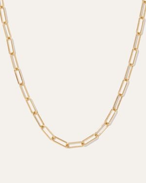 Quince 14K Chain Link Necklace - Metallic
