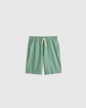 Quince French Terry Short, Organic Cotton - Green
