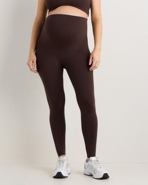 Quince Ultra-Form Maternity Legging, Polyester - Brown