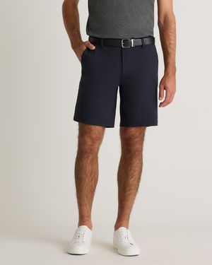 Quince Protech Golf Short, 100% Polyester - Blue