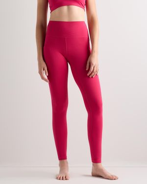 Quince Ultra-Form High-Rise Pocket Legging, Nylon/Spandex - Pink