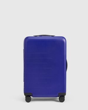 Quince Carry-On Suitcase, Polycarbonte - Blue