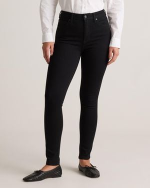 Quince Bella Stretch Skinny Jeans, Organic Cotton - Black