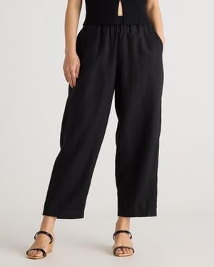 Quince 100% European 100% European Linen Pants - Blue