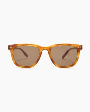 Quince Athens Polarized Acetate Sunglasses, Cellulose Acetate - Brown
