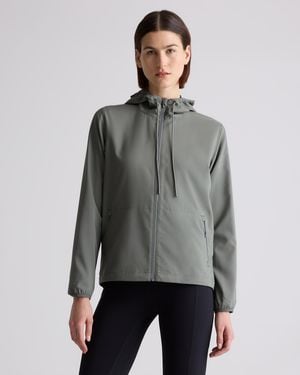 Quince Micro Ripstop Packable Hike Jacket, Polyester - Gray