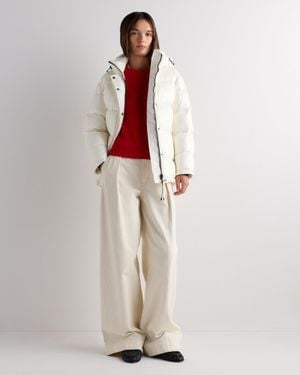 Quince Responsible Down Puffer Jacket, Recycled Polyester - White