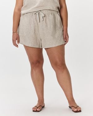 Quince 100% European Linen Shorts - Natural