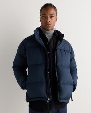 Quince Responsible Down Puffer Jacket, Recycled Polyester - Blue