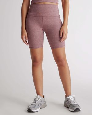 Quince Ultra-Soft Bike Short, Recycled Polyester - Purple