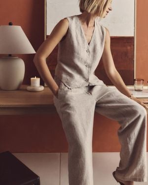 Quince 100% European Linen Pants - Natural
