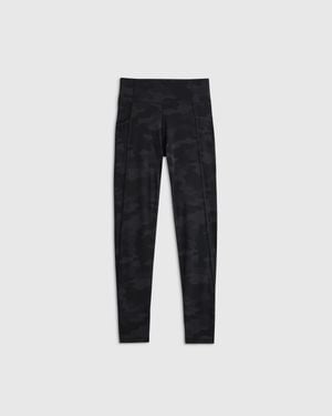 Quince Girls Ultra-Form Pocket Leggings, Nylon/Spandex - Gray