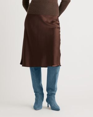 Quince Skirt, Silk - Natural