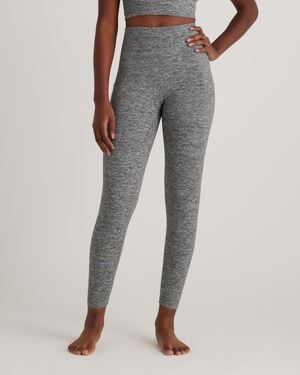 Quince Ultra-Soft High-Rise Pocket Legging, 100% Polyester - Gray