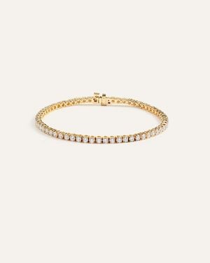 Quince 14K Natural Diamond Tennis Bracelet 4Ctw