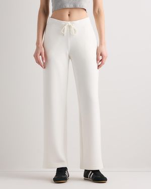 Quince Cloudcomfort Wide Leg Pants, Tencel - White