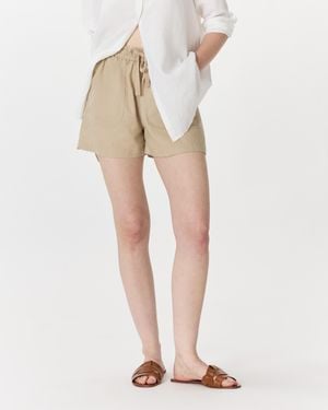 Quince 100% European Linen Shorts - Natural