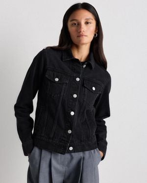 Quince Denim Jacket, Cotton - Black
