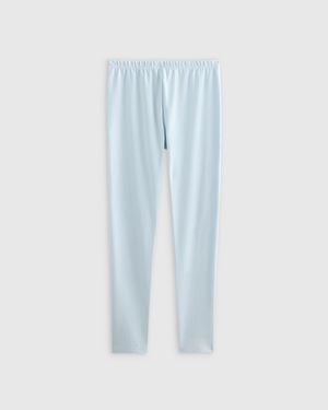 Quince Leggings, Organic Cotton - Blue