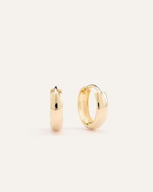 Quince 14K Bold Hoop Earrings - Metallic
