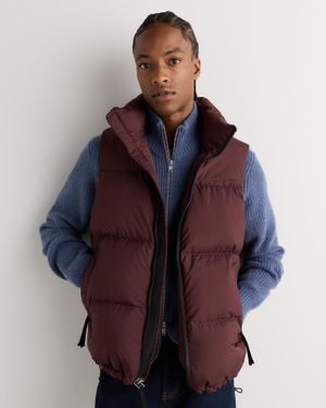 Quince Responsible Down Puffer Vest, Recycled Polyester - Blue