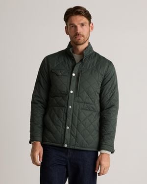 Quince Featherless Quilted Utility Jacket, Nylon - Brown