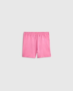 Quince Cartwheel Shorts, Organic Cotton - Pink