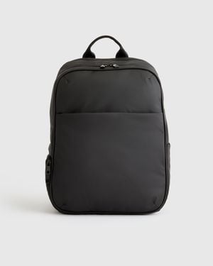 Quince Water Repellent Puff Commuter Backpack, Recycled Polyester - Black