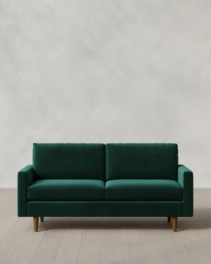 Quince Atlas Midcentury Sofa - Green