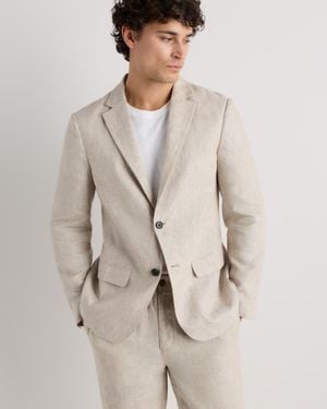 Quince 100% European Linen Blazer - Natural