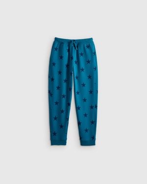 Quince French Terry Sweatpants, Organic Cotton - Blue