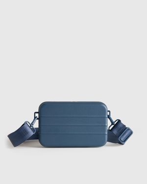 Quince Hard Shell Compact Crossbody, Polycarbonate - Blue